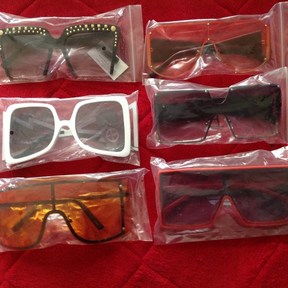 Lot of 21 Pairs of Sun Shades/ Sunglasses - Picture 7 of 12